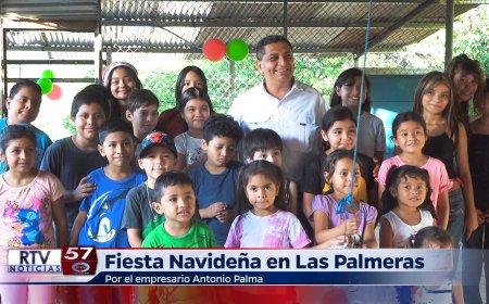 Fiesta Navideña en Las Palmeras Apopa