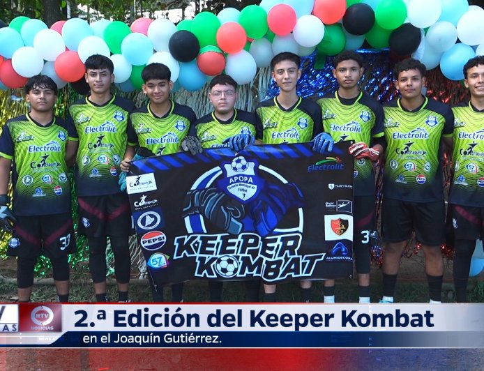 Keeper Kombat en el Estadio Joaquín Gutiérrez, Apopa