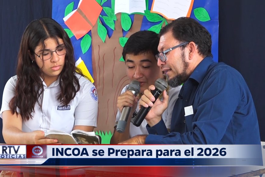 Incoa INCOA SE PREPARA PARA EL AÑO ESCOLAR - Rtv Canal 57| Noticias de Apopa
