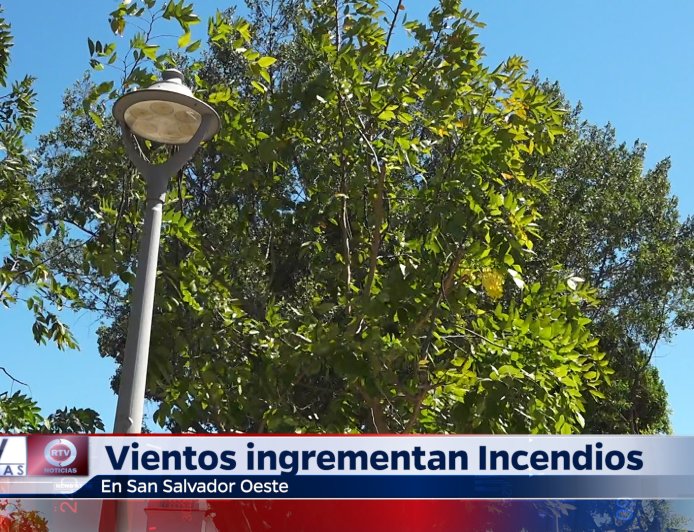 Vientos incrementan Incendios en Apopa